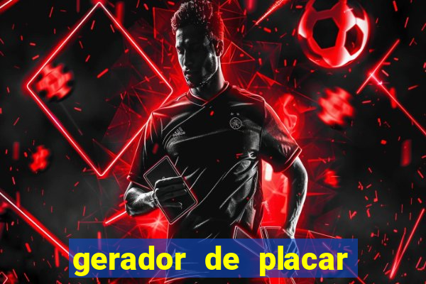 gerador de placar de futebol